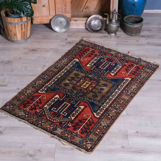 Hand Woven Carpet,Vintage Rug,Retro Carpet,Wool Carpet