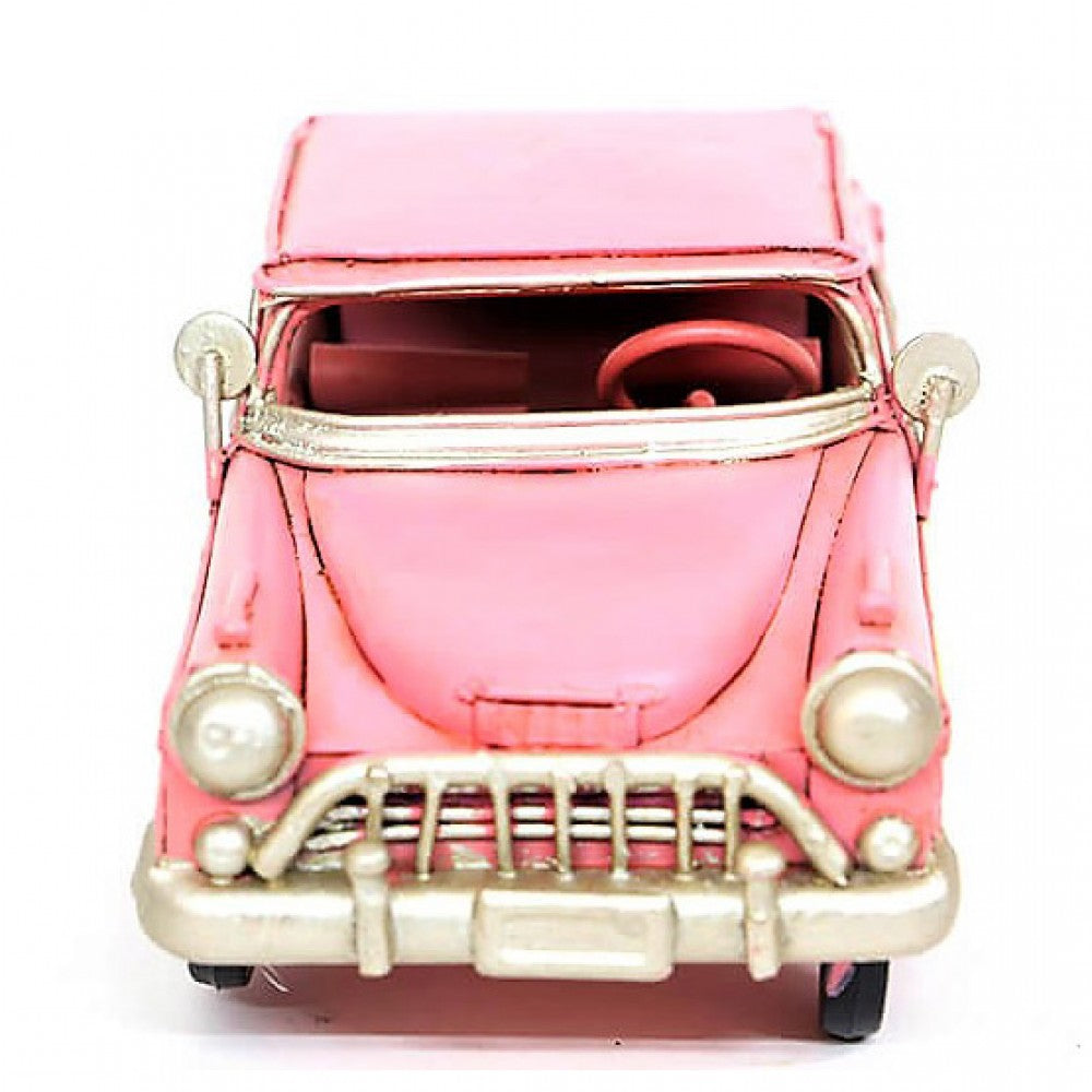 1956 Model Metal Nostalgic Chevrolet Pink