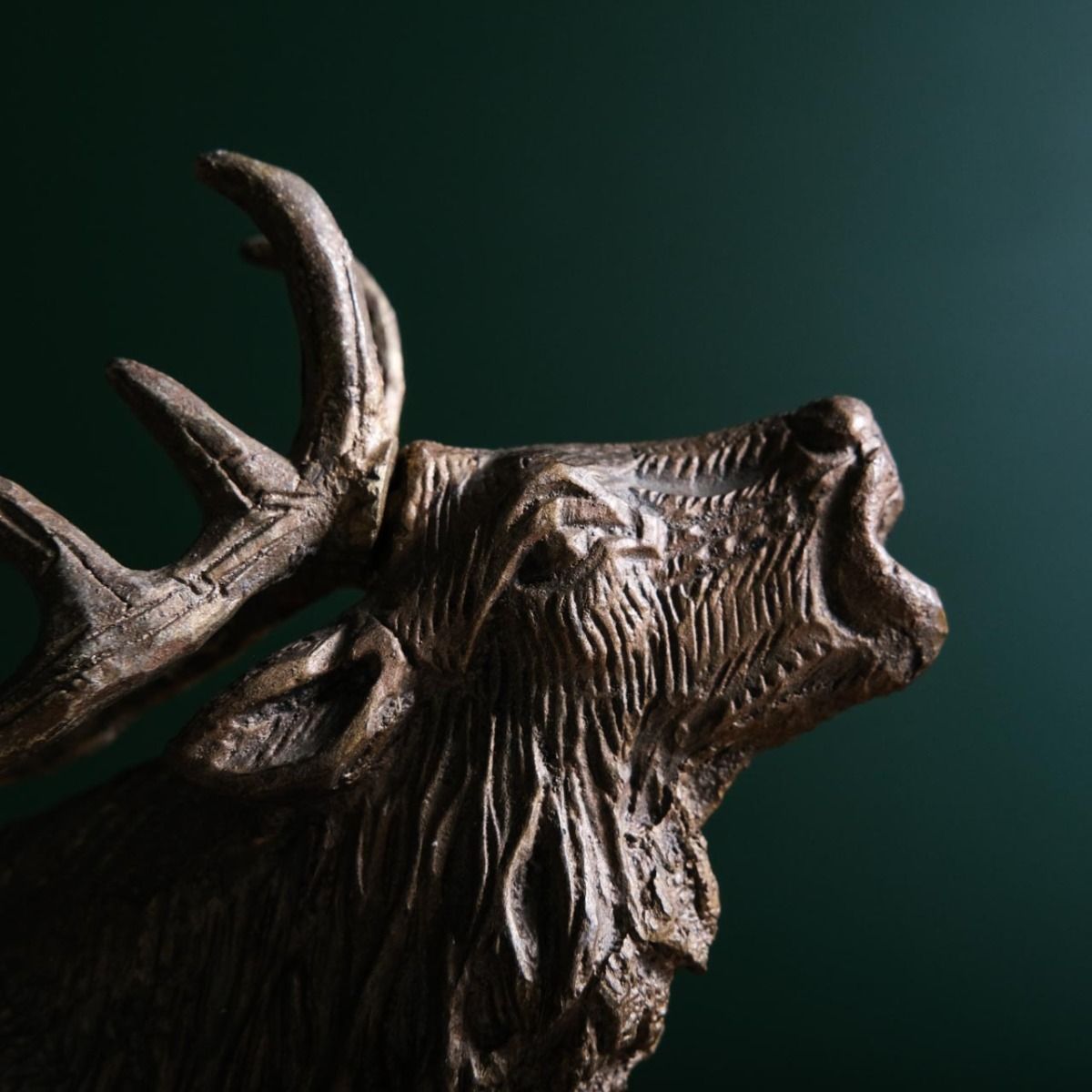 Brass Deer Sculpture