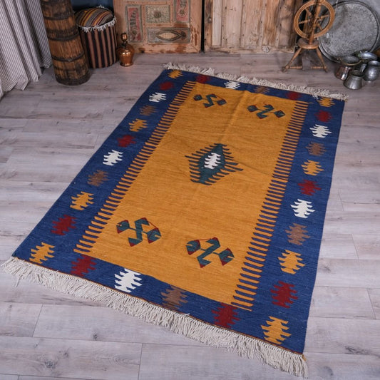 Hand Woven Carpet,Vintage Rug,Retro Carpet,Wool Carpet