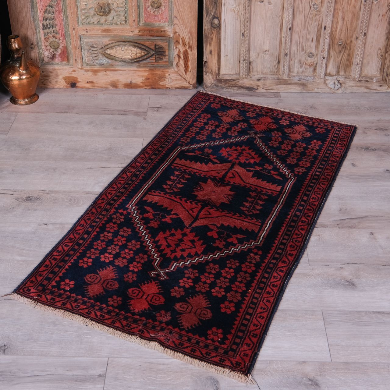 Hand Woven Carpet,Vintage Rug,Retro Carpet,Wool Carpet