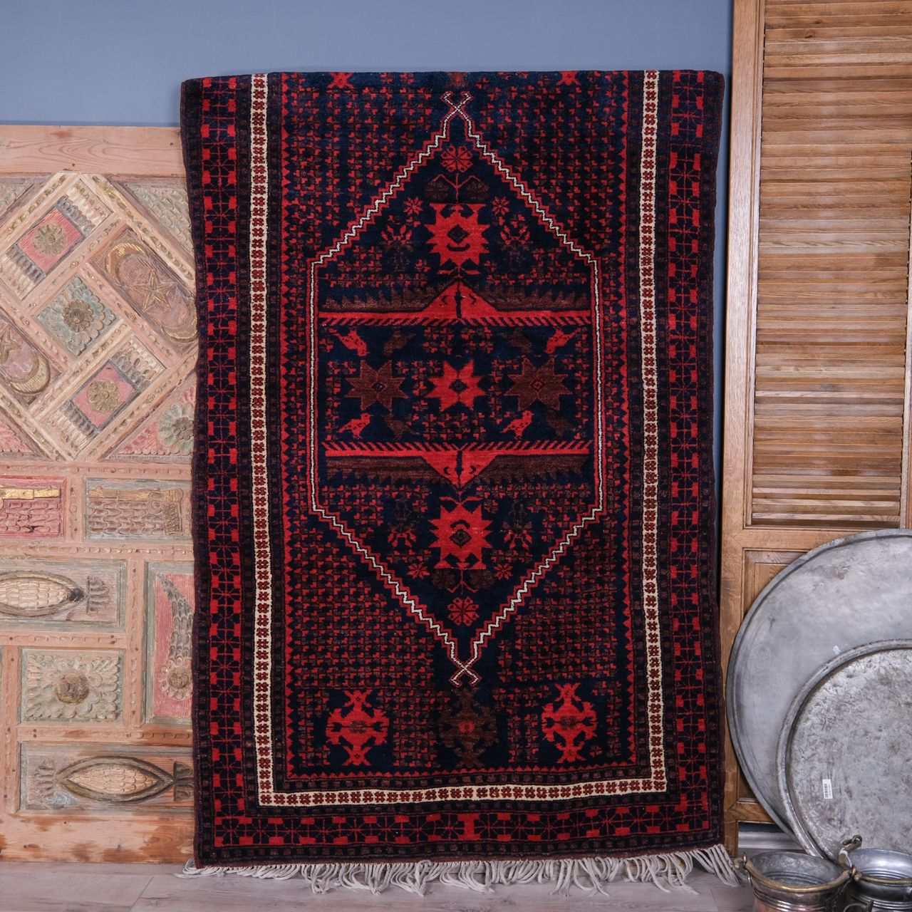 Hand Woven Carpet,Vintage Rug,Retro Carpet,Wool Carpet